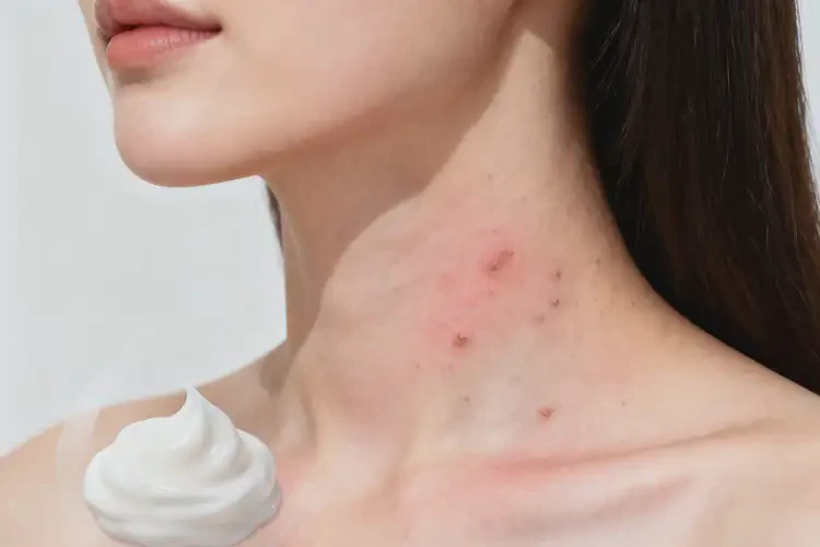 女生脖子經(jīng)常起濕疹不管它會自己自愈嗎(圖2)