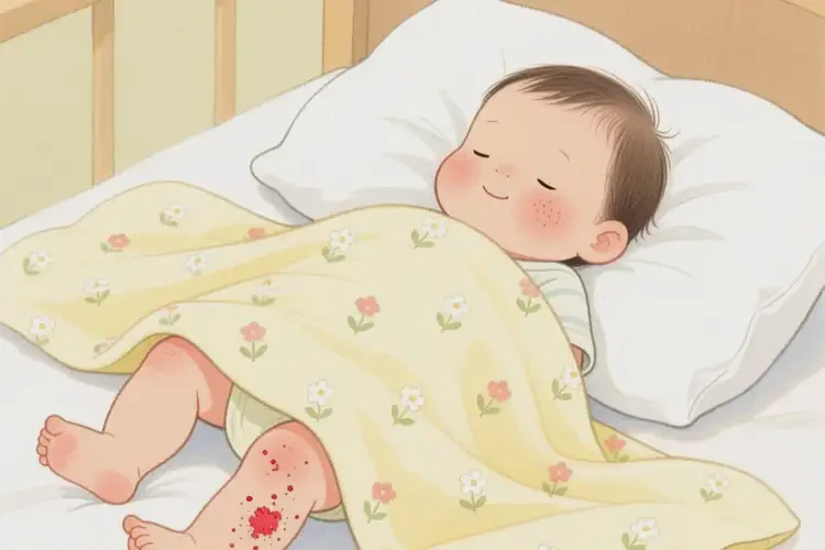 幼兒小腿容易長濕疹不管它會(huì)自己自愈嗎(圖2)