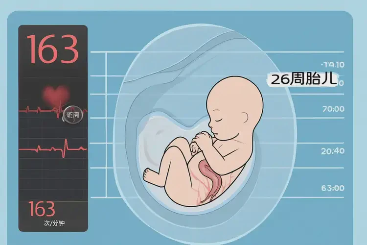 懷孕第26周胎心163正常嗎(圖4)