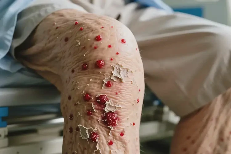 老人大腿上容易長濕疹不管它會(huì)自己好嗎(圖3)