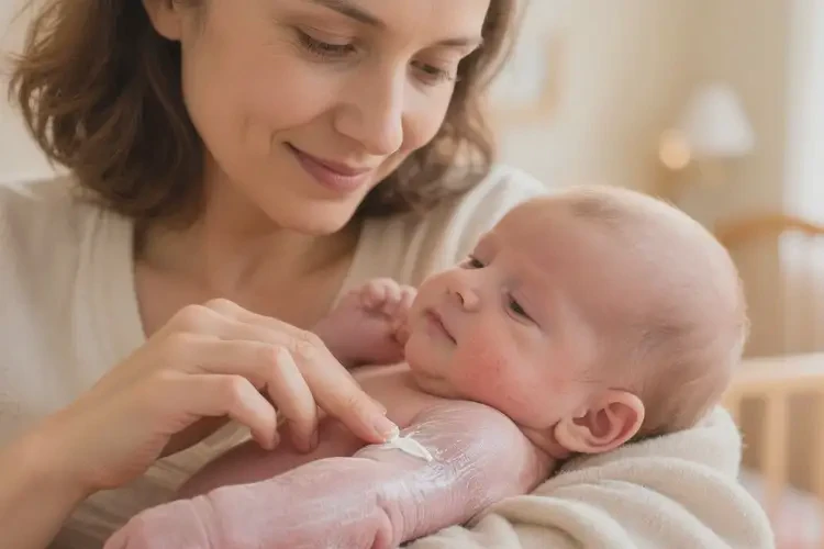 新生兒手臂起濕疹不管它會自己好嗎(圖4)