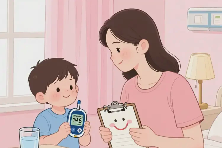 小孩餐后血糖14點(diǎn)6是怎么回事(圖1)