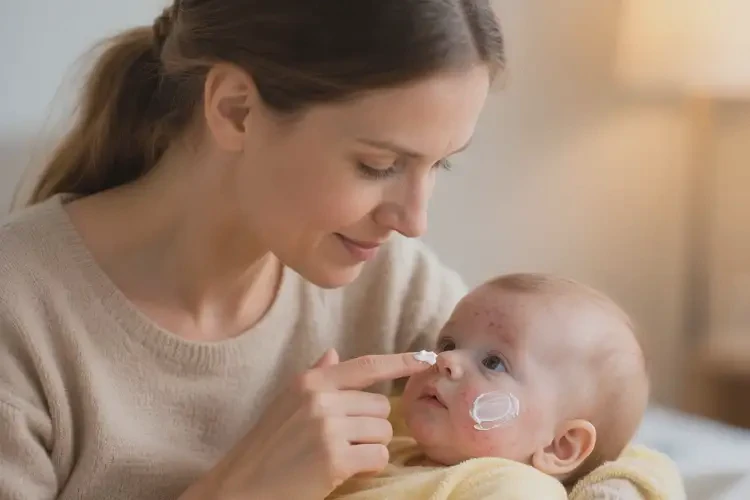 嬰幼兒臉上容易長濕疹能夠徹底治愈嗎(圖4)