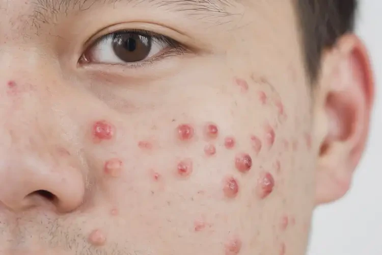 男生面部出現(xiàn)濕疹能靠自己自愈嗎(圖4)