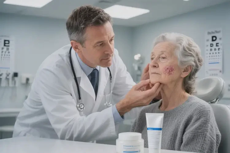 高齡老人臉上起濕疹能不能徹底自愈(圖3)