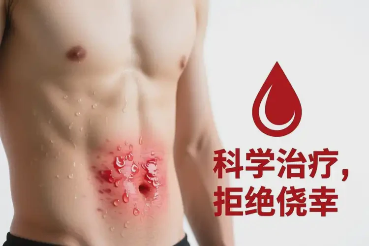 男人肚子容易長濕疹不管它會自己好嗎(圖1)