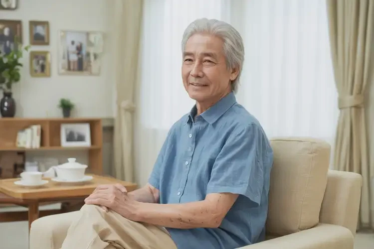 老人大腿上出濕疹能夠徹底治愈嗎(圖1)