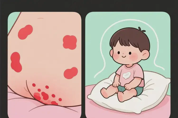 孩子屁股出現(xiàn)濕疹能夠徹底治愈嗎(圖3)