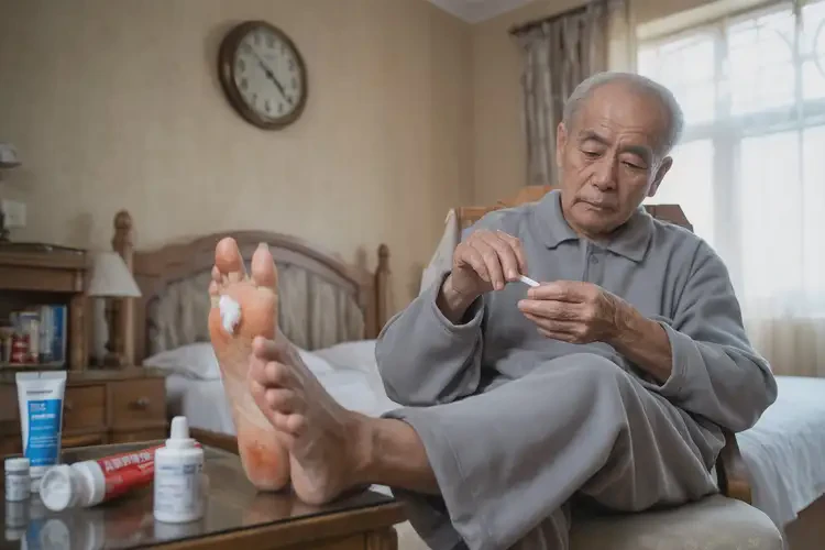 老年人腳上起濕疹可以徹底自愈嗎(圖3)