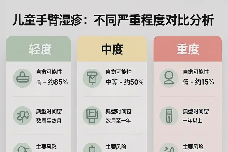 少兒手臂出濕疹不管它會自己好嗎(圖2)