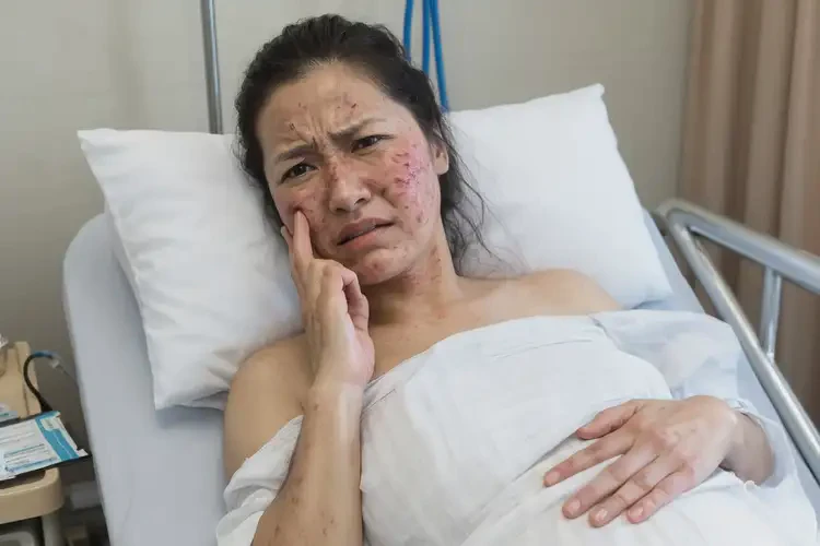 产妇脸上出现湿疹可以彻底自愈吗(图4)