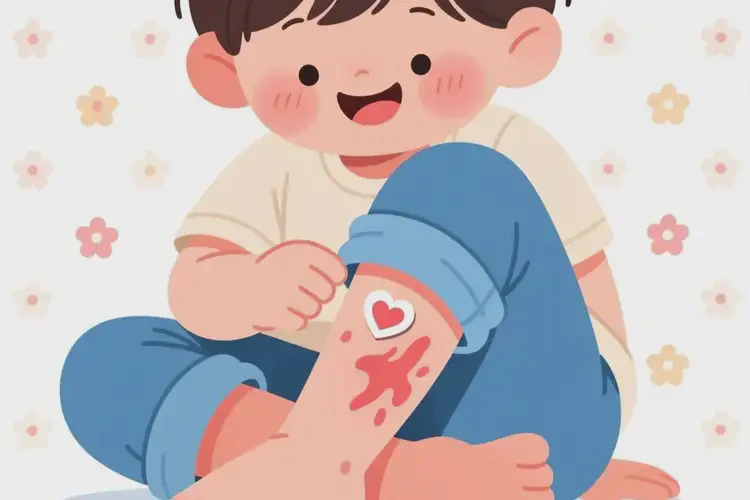 小兒小腿上經(jīng)常起濕疹可以徹底自愈嗎(圖1)