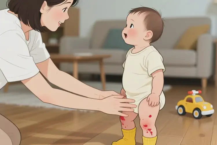 幼兒身上經(jīng)常長濕疹不管它會(huì)自己好嗎(圖2)