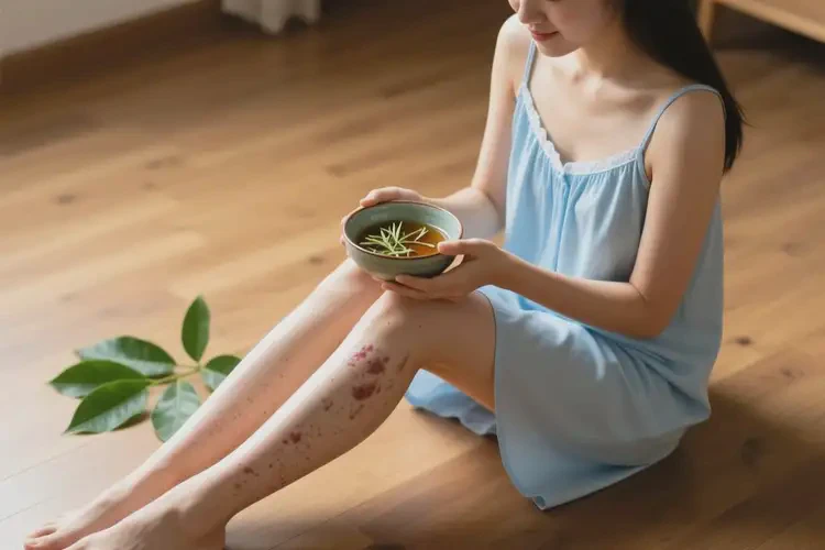 女生全身有濕疹可不可以徹底自愈(圖2)