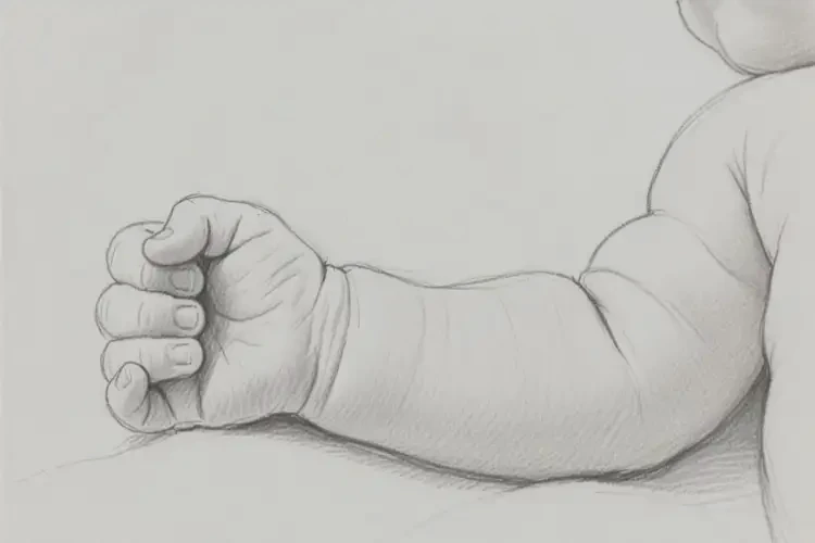 嬰幼兒手臂偶爾起濕疹可以徹底自愈嗎(圖1)