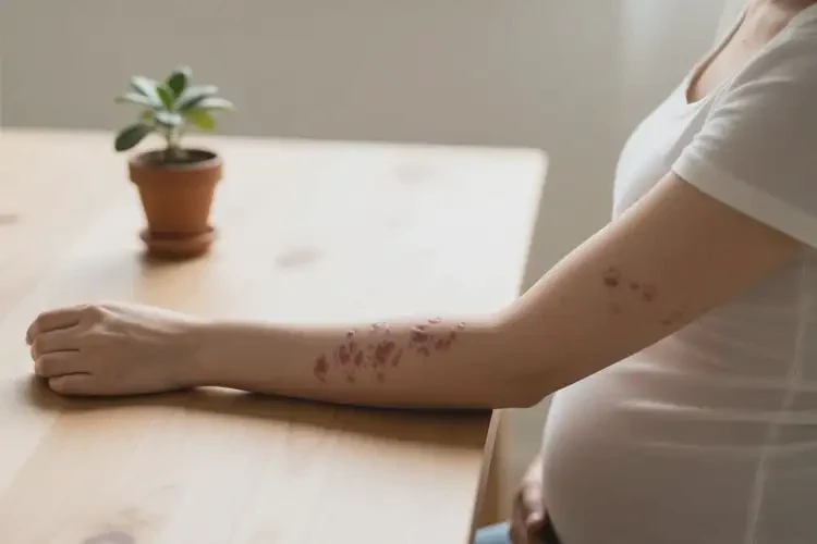 產(chǎn)婦手臂上起濕疹能徹底自愈嗎(圖1)