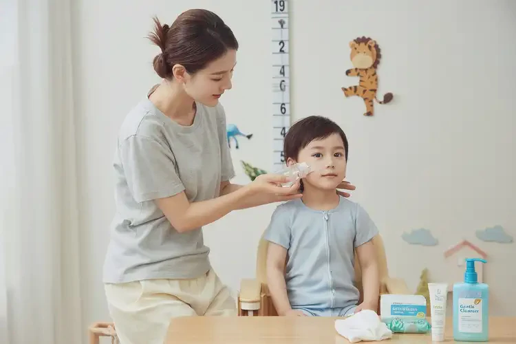 幼兒面部長濕疹能靠自己自愈嗎(圖2)