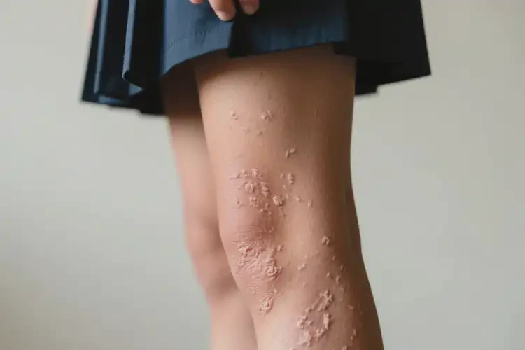 中學(xué)生大腿有濕疹不管它會自己痊愈嗎(圖3)