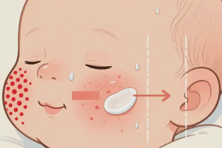 新生儿身上容易长湿疹可以彻底自愈吗(图3)