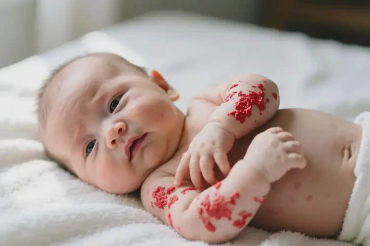 嬰幼兒全身長濕疹不管它會自己好嗎(圖4)