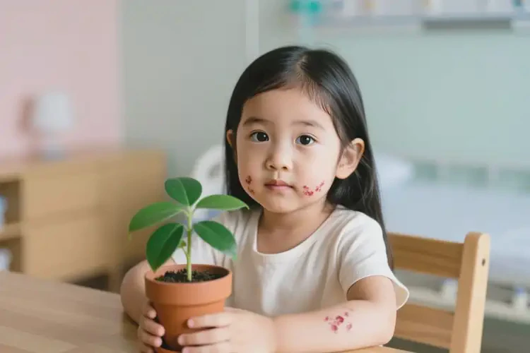 兒童臉上出現(xiàn)濕疹能靠自己自愈嗎(圖2)