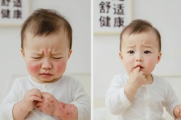 婴幼儿四肢起湿疹能彻底自愈吗(图2)