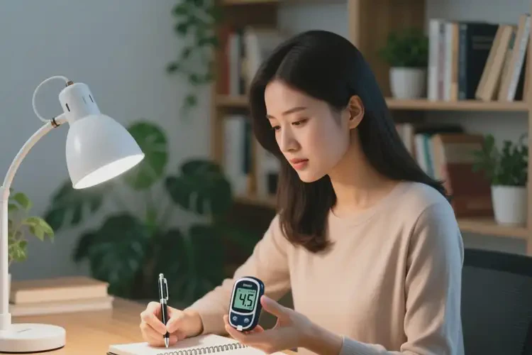 女人晚上血糖4點5是糖尿病嗎(圖1)