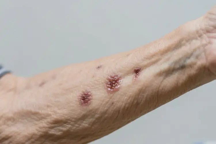 老年人手臂上偶爾長濕疹不管它會自己痊愈嗎(圖2)