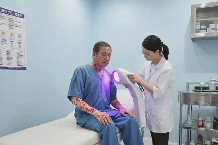 男性肚子上有濕疹能夠徹底治愈嗎(圖2)