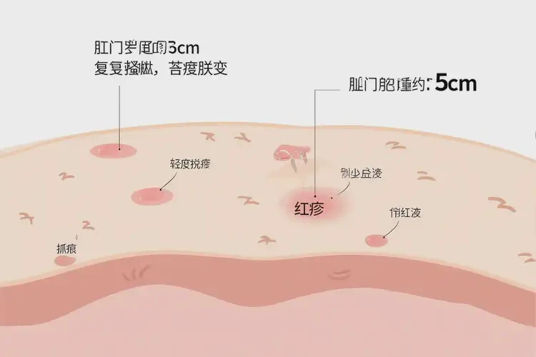 兒童肛周出濕疹不管它會(huì)自己痊愈嗎(圖3)