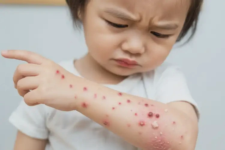 小孩手臂容易起濕疹不管它會自己好嗎(圖3)