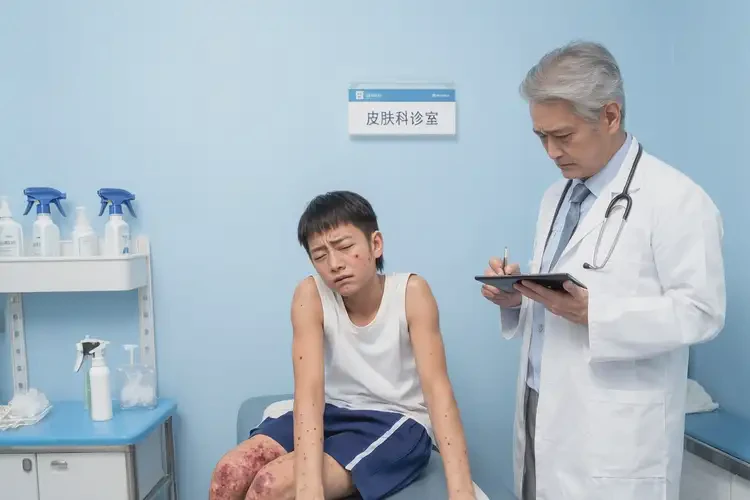 青少年肛周起湿疹不管它会自己自愈吗(图3)