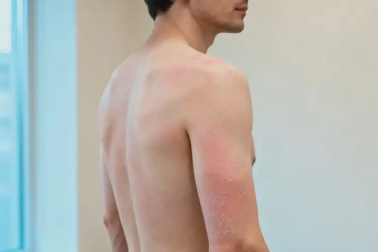 男生全身起濕疹可以徹底自愈嗎(圖3)