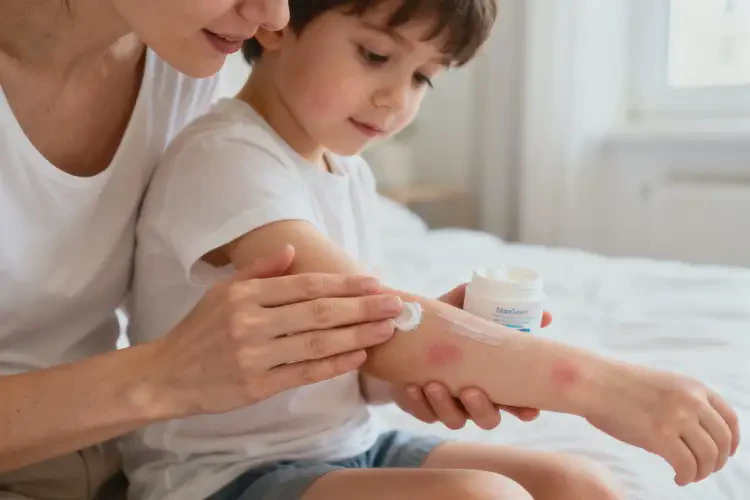 孩子手臂上經(jīng)常長濕疹能靠自己自愈嗎(圖2)