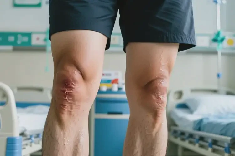 男人大腿出現(xiàn)濕疹不管它會(huì)自己好嗎(圖2)