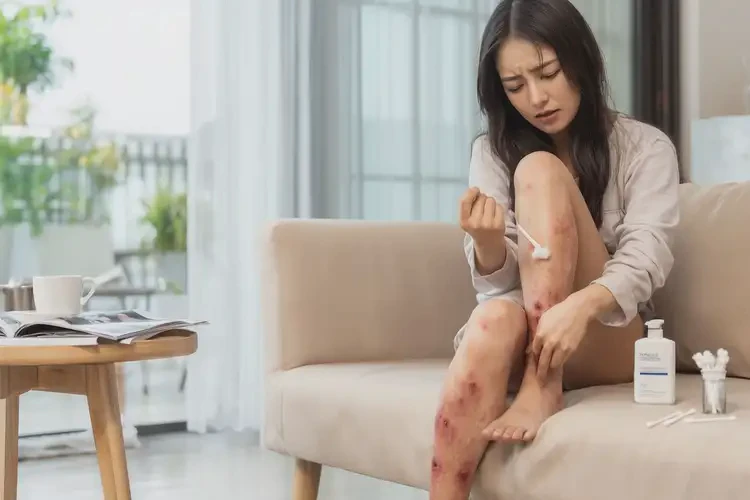 女性小腿上經(jīng)常長濕疹不管它會自己痊愈嗎(圖4)