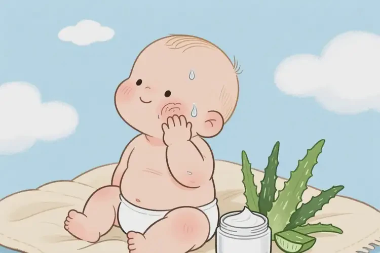 小兒面部出濕疹不管它會自己好嗎(圖3)