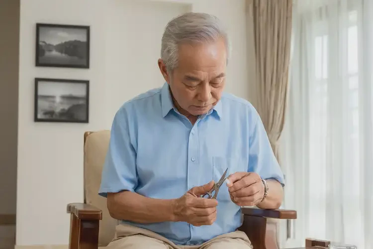 老人脖子容易长湿疹能够彻底治愈吗(图1)