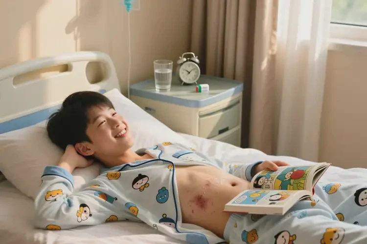 青少年肚子出現(xiàn)濕疹可以徹底自愈嗎(圖1)