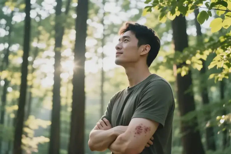 男性身上長(zhǎng)濕疹能徹底自愈嗎(圖2)