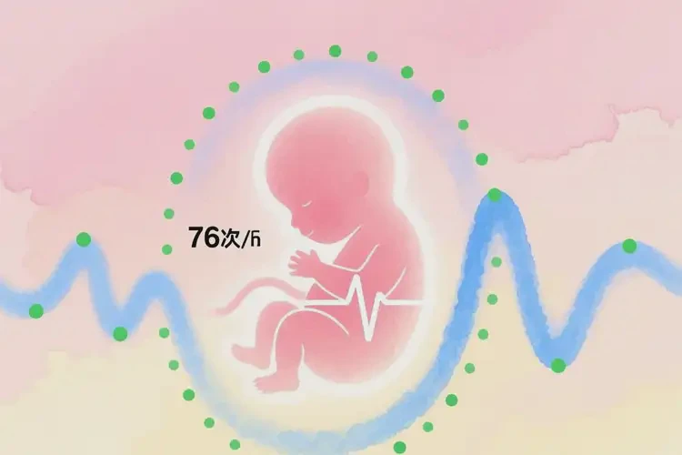 孕31周2天胎心率76寶寶還能要嗎(圖1)