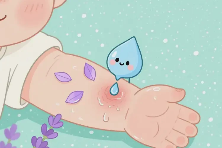 宝宝手臂出湿疹可以彻底自愈吗(图1)