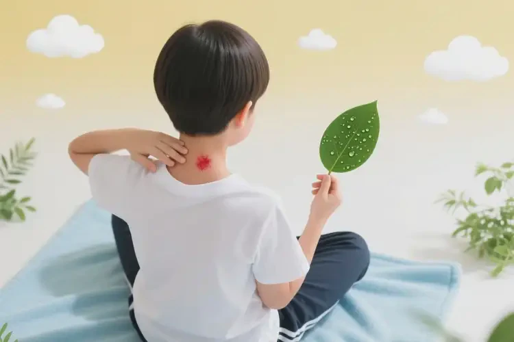 中學生脖子上容易起濕疹可以徹底自愈嗎(圖4)