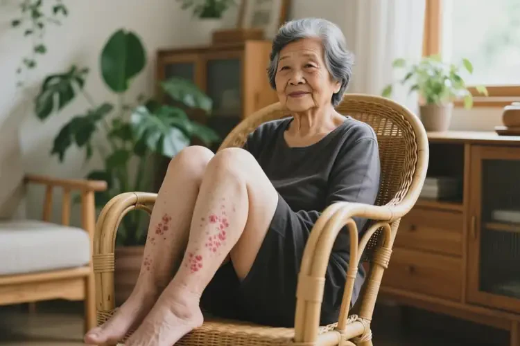 老年人小腿容易起濕疹不管它會自己自愈嗎(圖4)