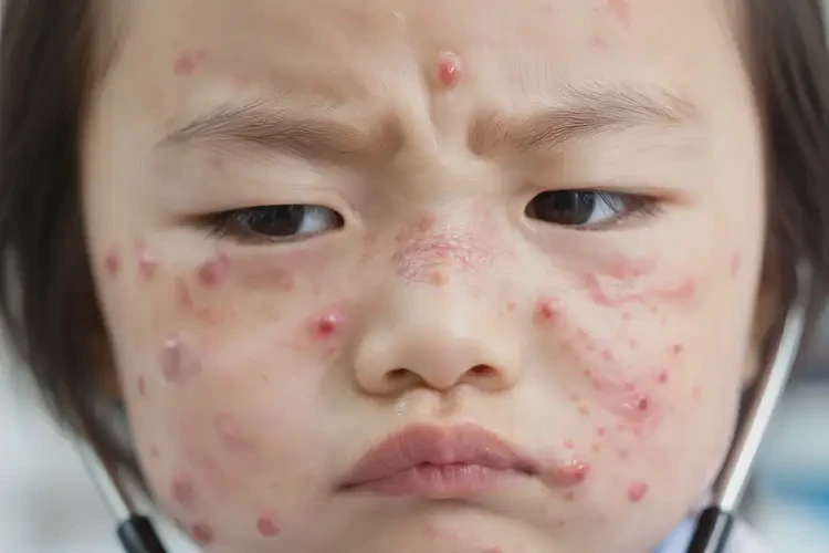 小兒臉上經(jīng)常起濕疹可不可以徹底自愈(圖4)