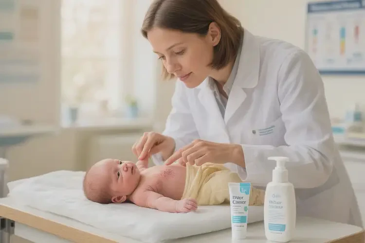 新生兒手臂起濕疹不管它會自己好嗎(圖3)