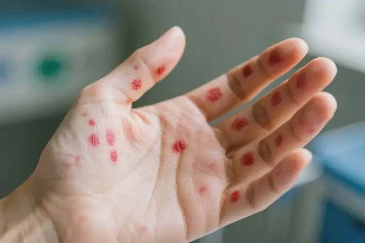 女人身上經(jīng)常起濕疹不管它會(huì)自己好嗎(圖4)