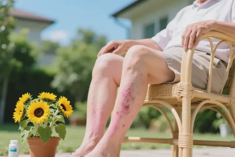 老人大腿上偶爾長(zhǎng)濕疹能徹底自愈嗎(圖3)