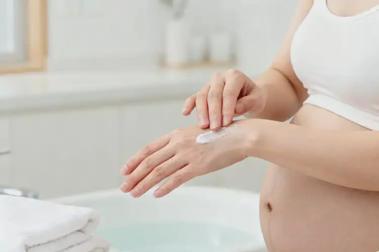 哺乳期媽媽手上有濕疹可以徹底自愈嗎(圖1)