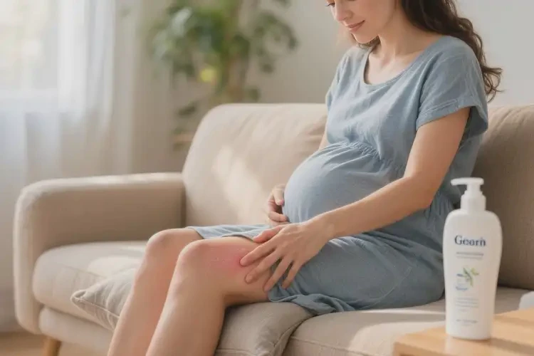 孕婦小腿起濕疹能徹底自愈嗎(圖2)